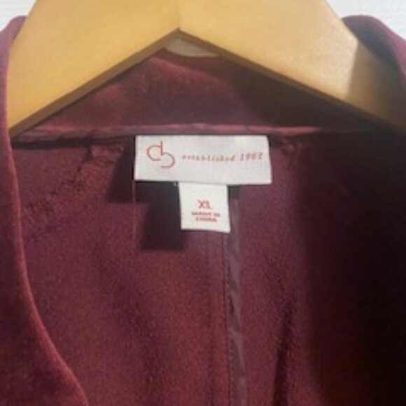 Vintage Velvet Style Coat - Picture 5 of 6